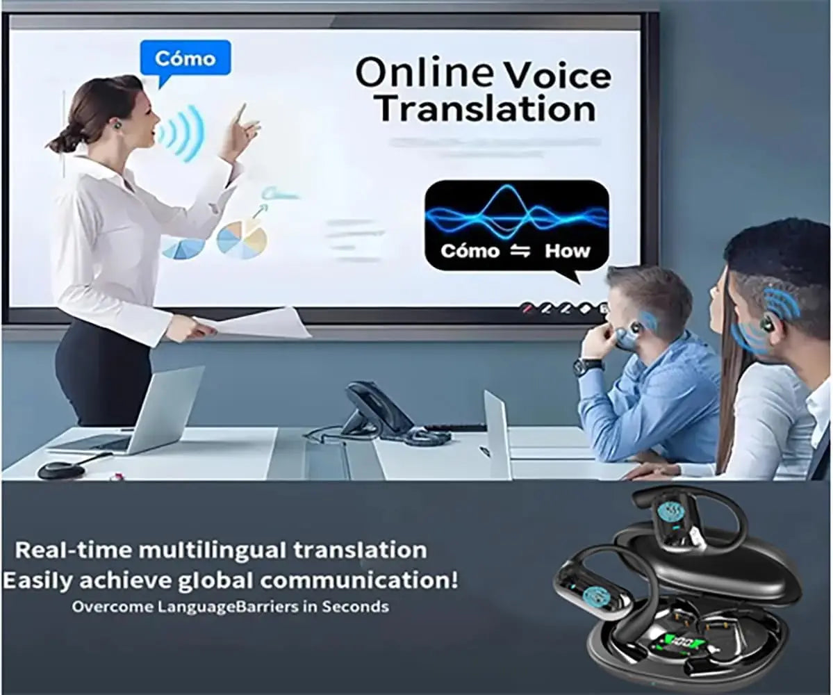 AI Language Translator Earbuds for Travel and Learning - Health and Tech Solutions 25