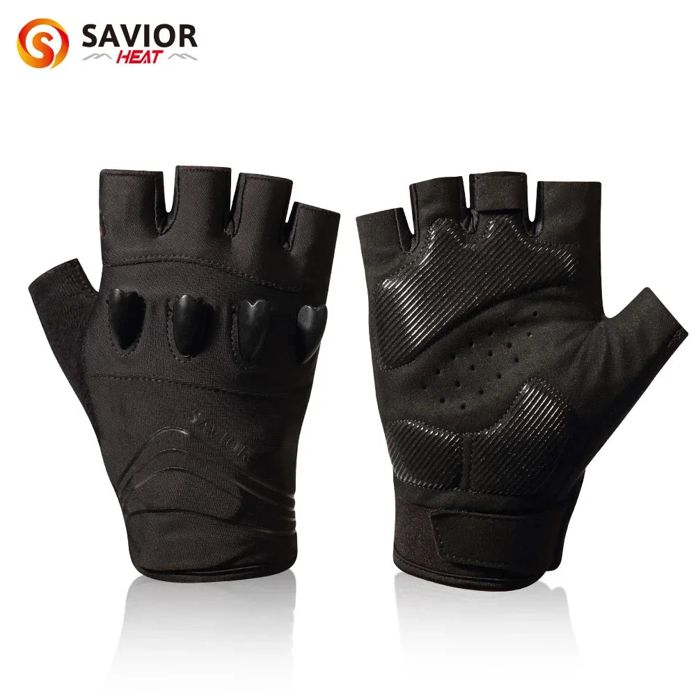 Savior Outdoor Sports Half Finger LED Cycling Gloves - Health and Tech Solutions 25