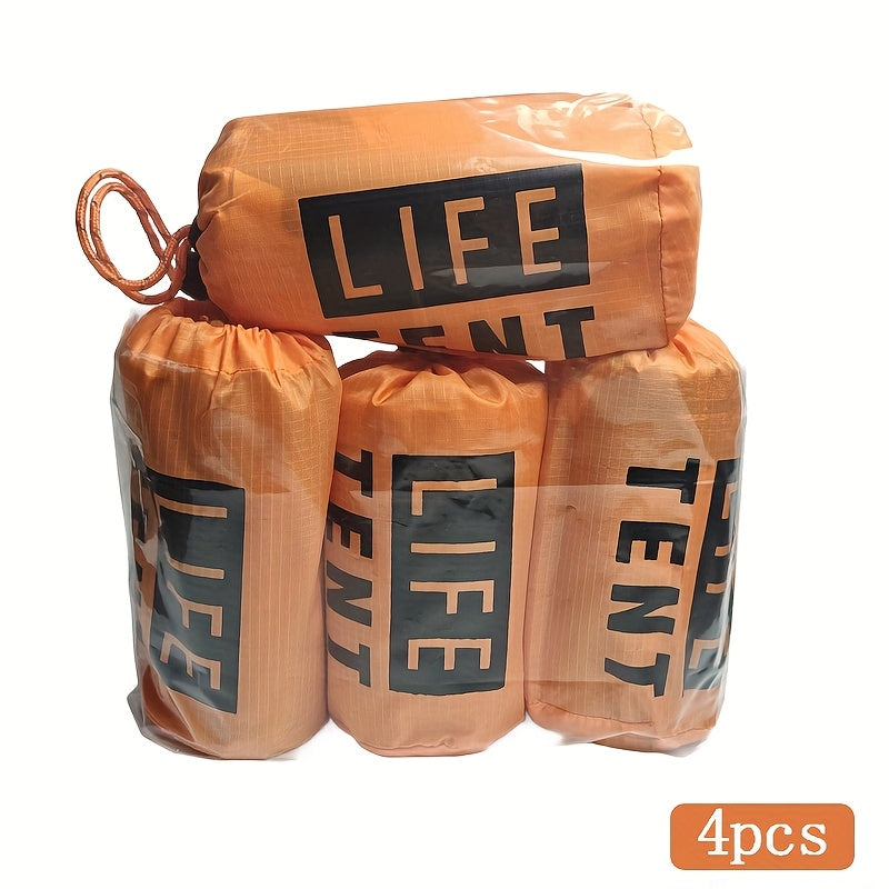 Two Person Emergency Survival Tent Shelter With Whistle