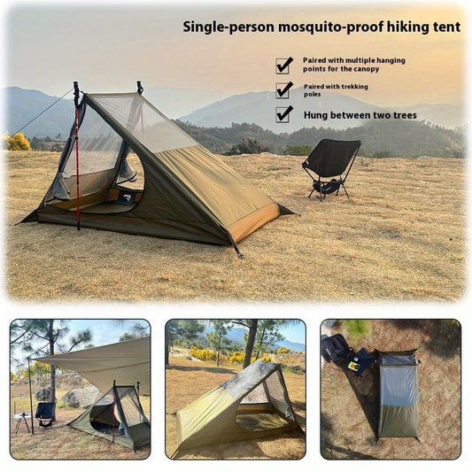 Ultralight Breathable Camping Tent Triangular Polyester - Health and Tech Solutions 25