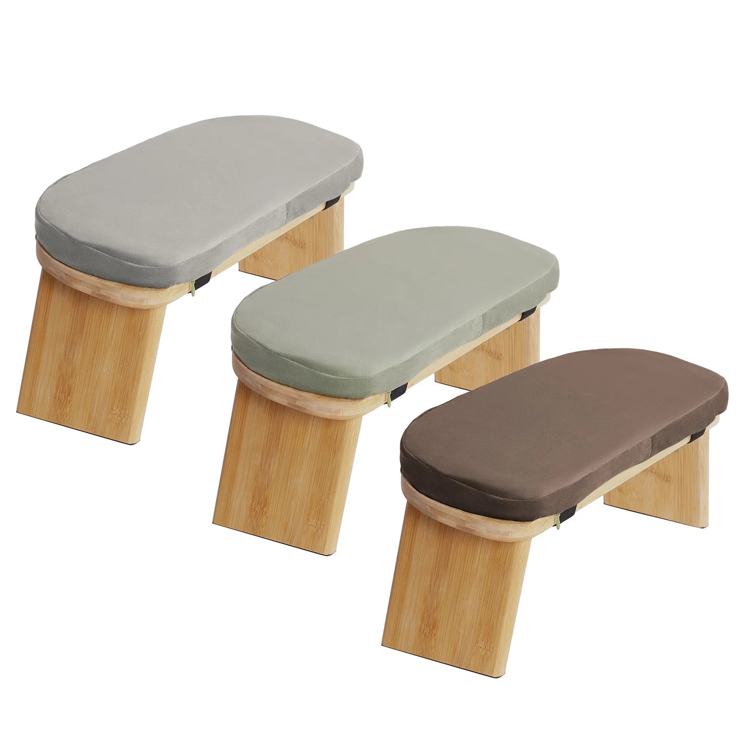 Foldable Ergonomic Bamboo Meditation Bench And Yoga Stool - Health and Tech Solutions 25