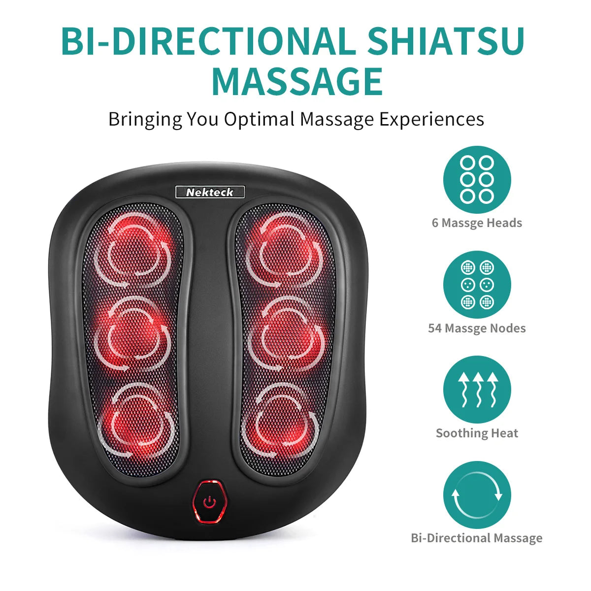 Nekteck Foot Massager with Heat for Pain Relief and Comfort - Health and Tech Solutions 25