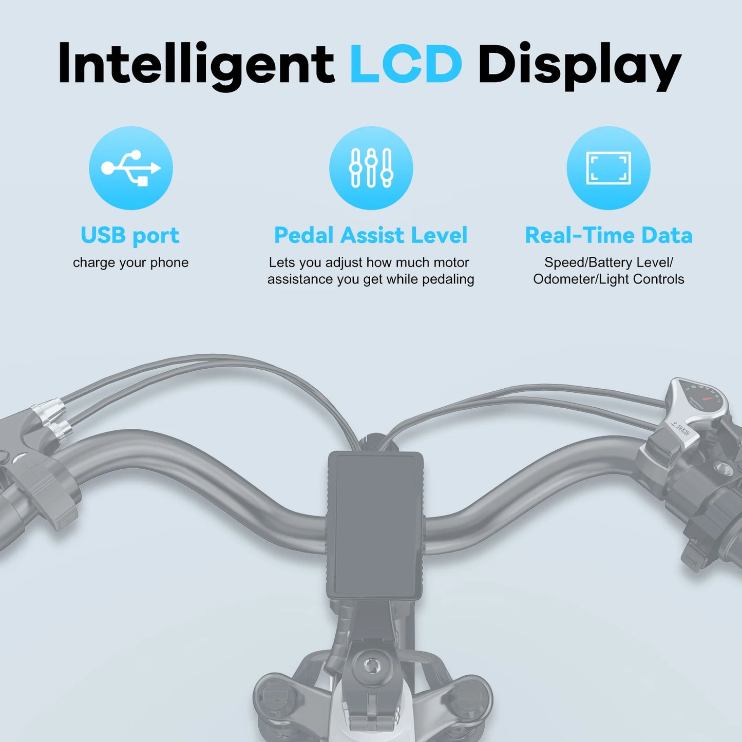 CYBERVELO Electric Bike 7 Speed With Removable Battery - Health and Tech Solutions 25