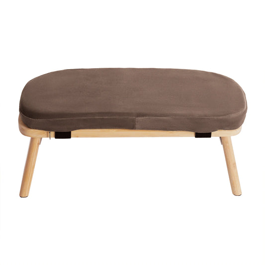 Foldable Ergonomic Bamboo Meditation Bench And Yoga Stool - Health and Tech Solutions 25