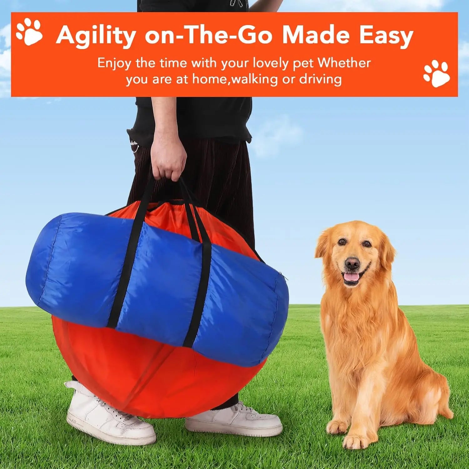 87 Piece Dog Agility Training Equipment Set for Outdoor Fun - Health and Tech Solutions 25