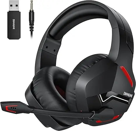 BINNUNE BW01 Wireless Gaming Headset with Mic for PC PS4 PS5 - Health and Tech Solutions 25