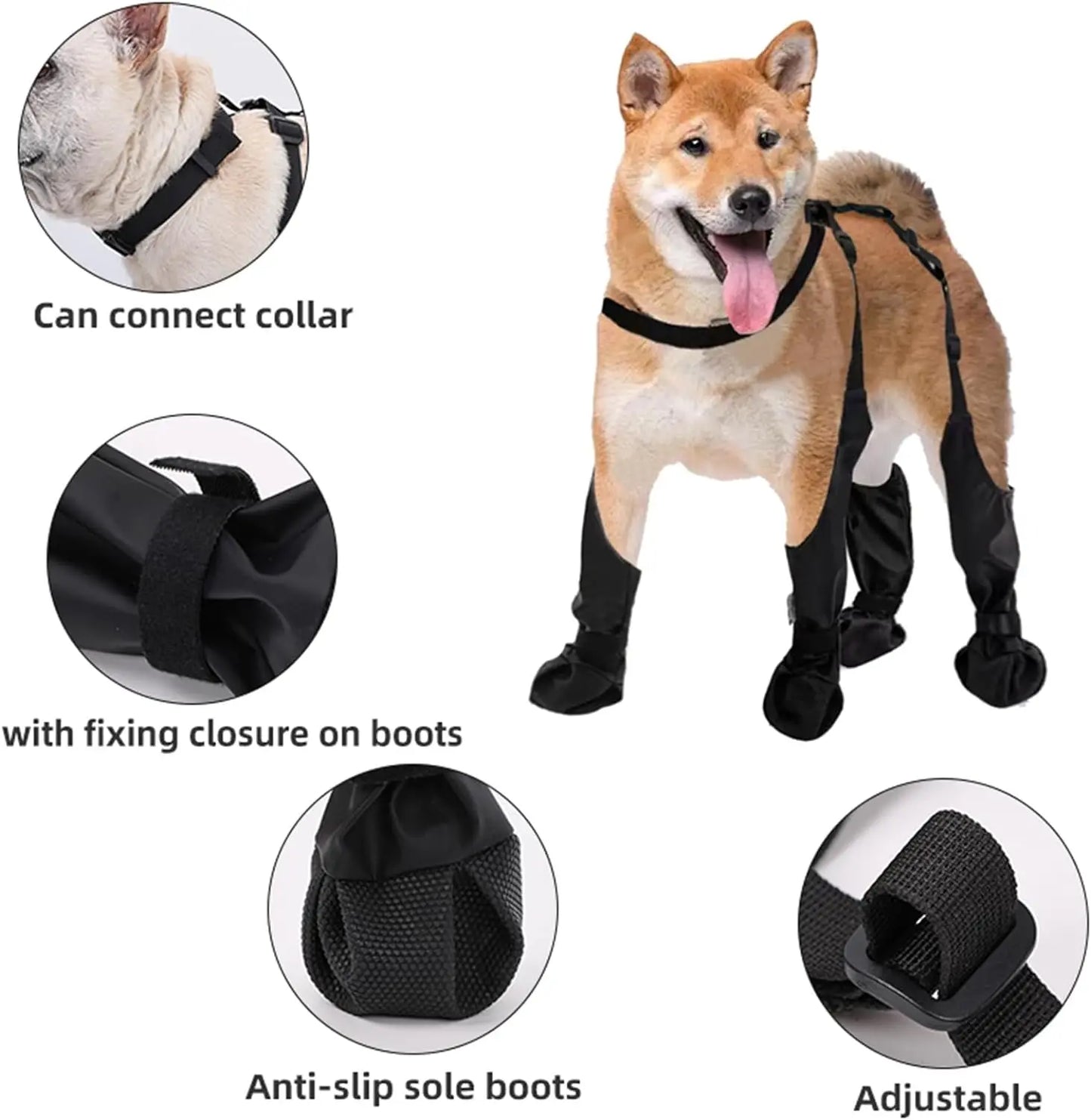 CN Guangdong Waterproof Dog Paw Boot Leggings For Walking - Health and Tech Solutions 25