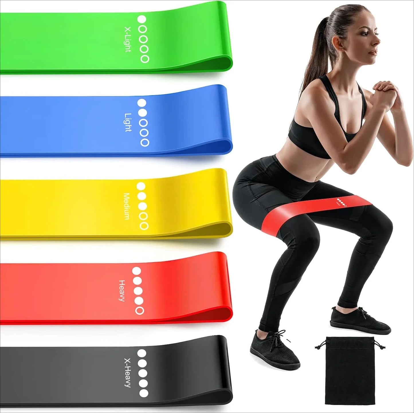 CN Resistance Bands for Exercise and Physical Therapy Loops - Health and Tech Solutions 25