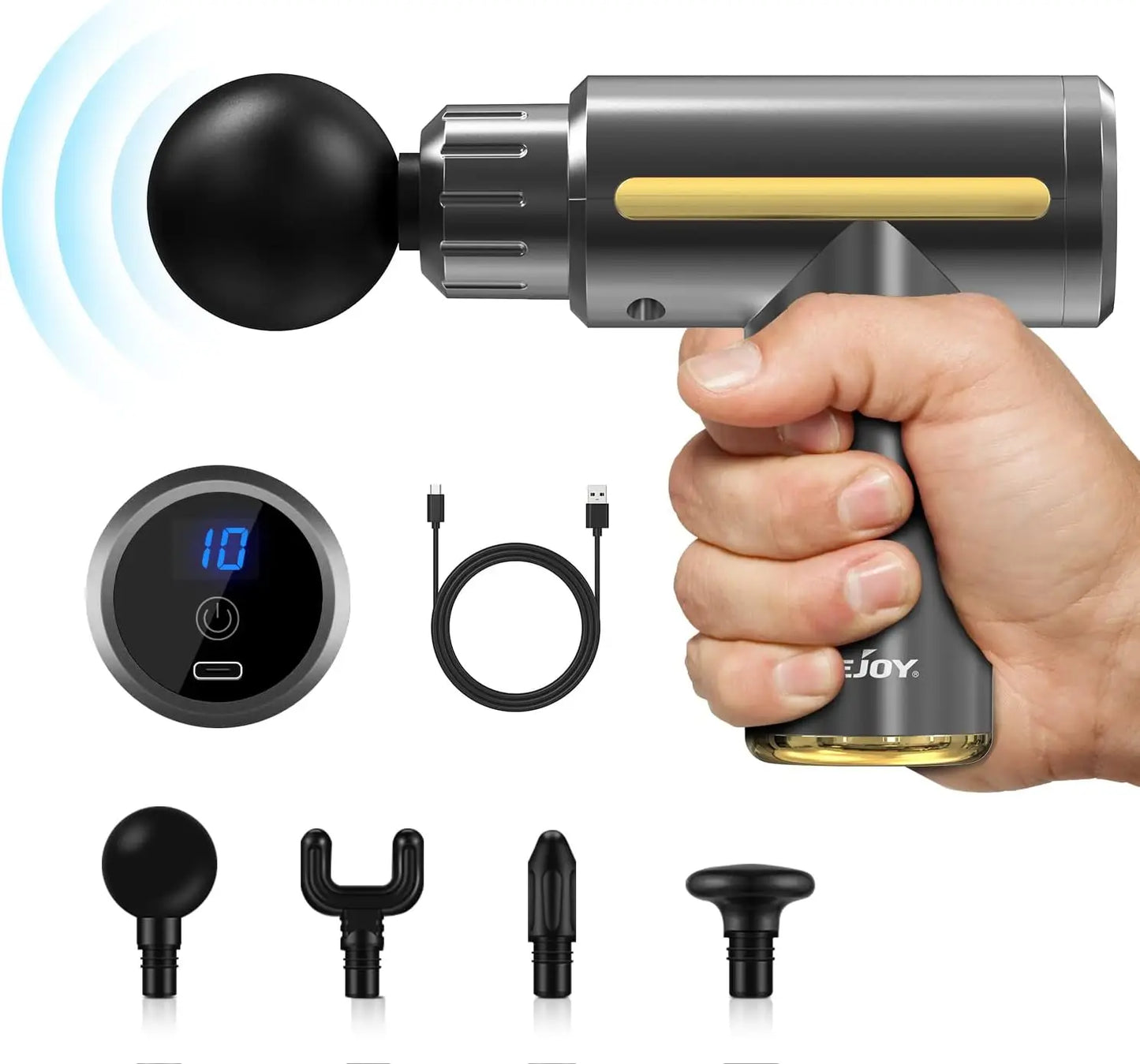 Sejoy Massage Gun Relaxation Deep Tissue Percussion Massager - Health and Tech Solutions 25