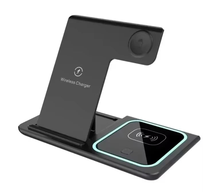 Health and Tech Solutions 25 Foldable 3in1 Wireless Charger - Health and Tech Solutions 25