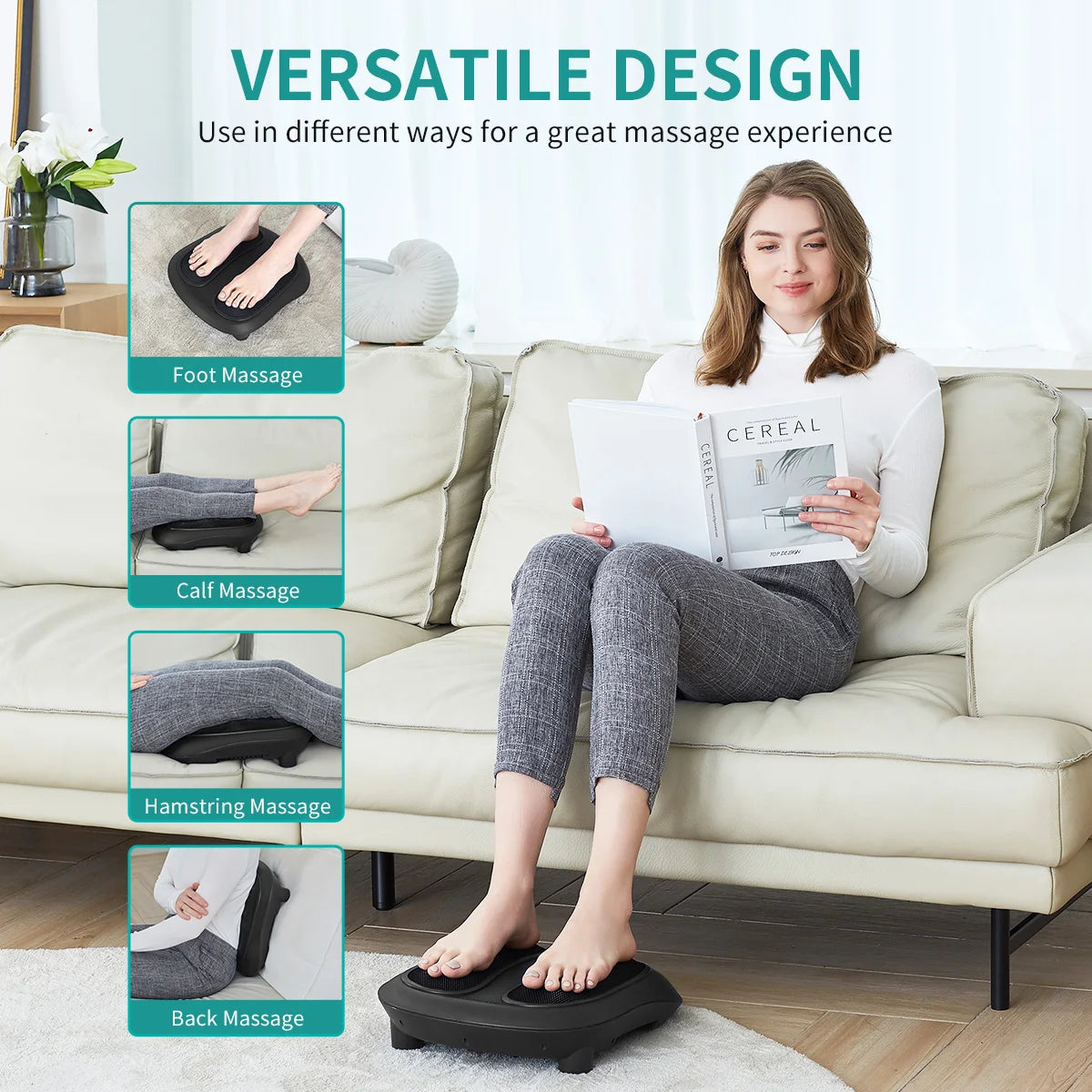 Nekteck Foot Massager with Heat for Pain Relief and Comfort - Health and Tech Solutions 25