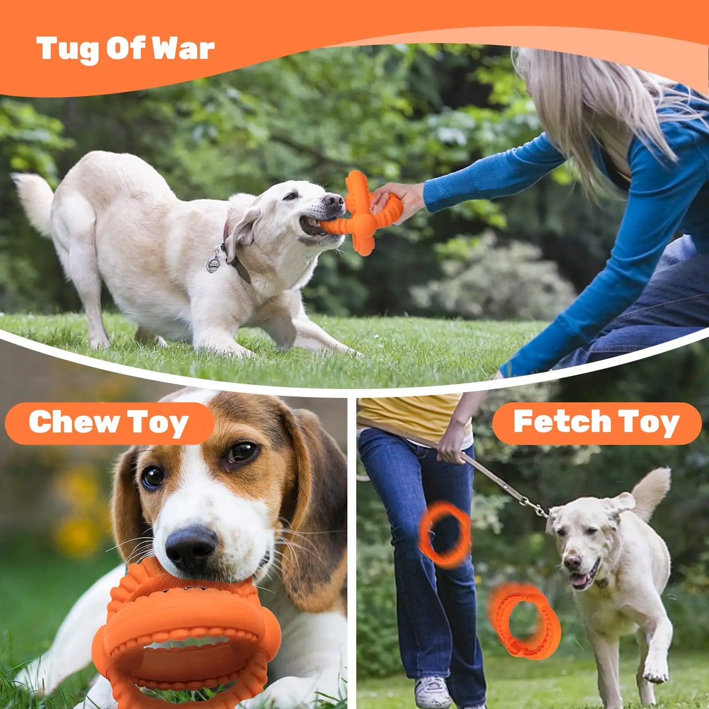 Interactive Tug of War Toy for Large Dogs - Health and Tech Solutions 25