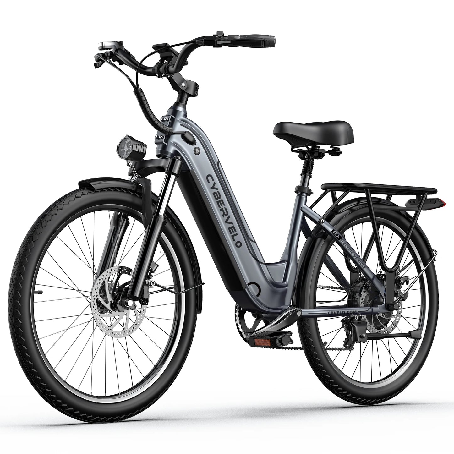 CYBERVELO Electric Bike 7 Speed With Removable Battery - Health and Tech Solutions 25