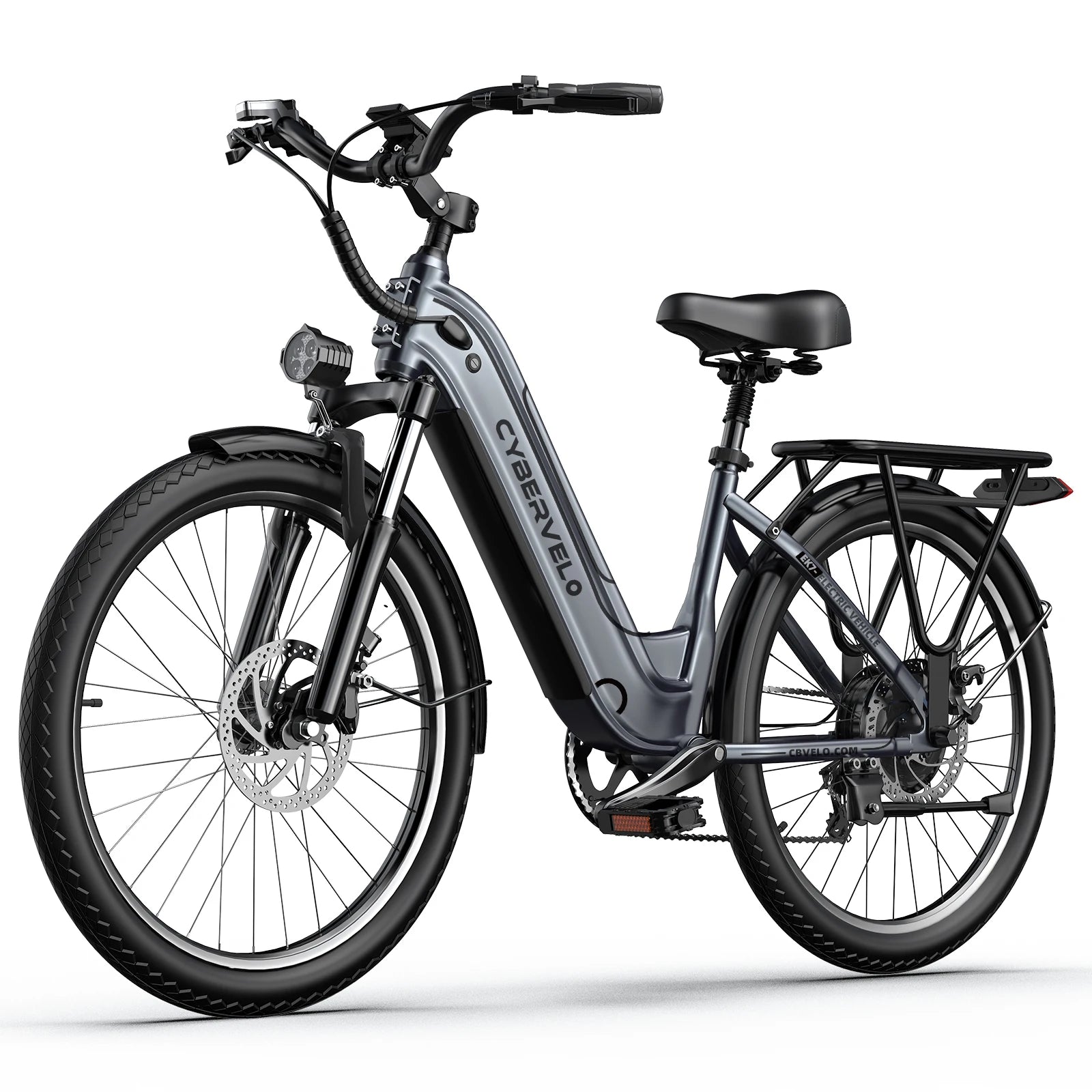 CYBERVELO Electric Bike 7 Speed With Removable Battery - Health and Tech Solutions 25