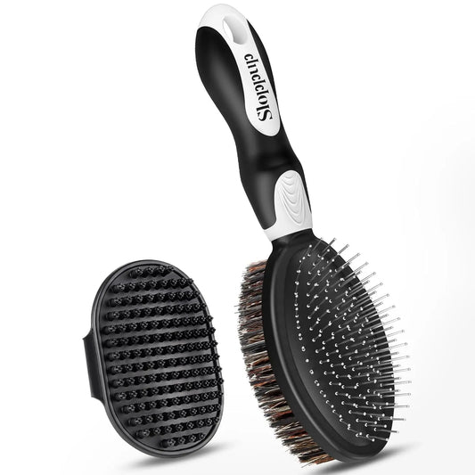 2PCS Double-Sided Dog Grooming Bath Brush Set - Health and Tech Solutions 25