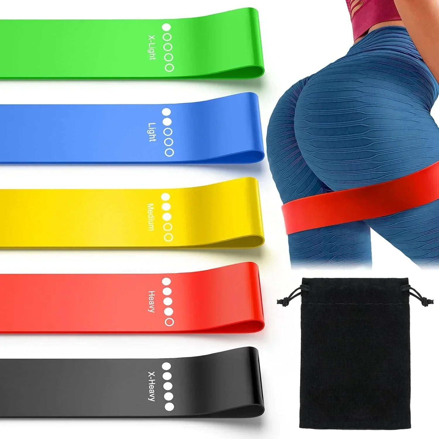 CN Resistance Bands for Exercise and Physical Therapy Loops - Health and Tech Solutions 25