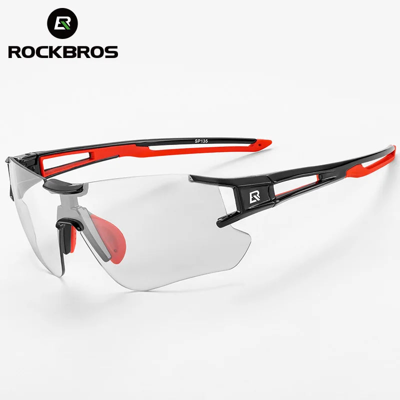 RockBros Photochromic Cycling Glasses UV400 Outdoors Sports Bicycle Sunglasses Frameless Bike Goggles Technical Eyewear - Health and Tech Solutions 25