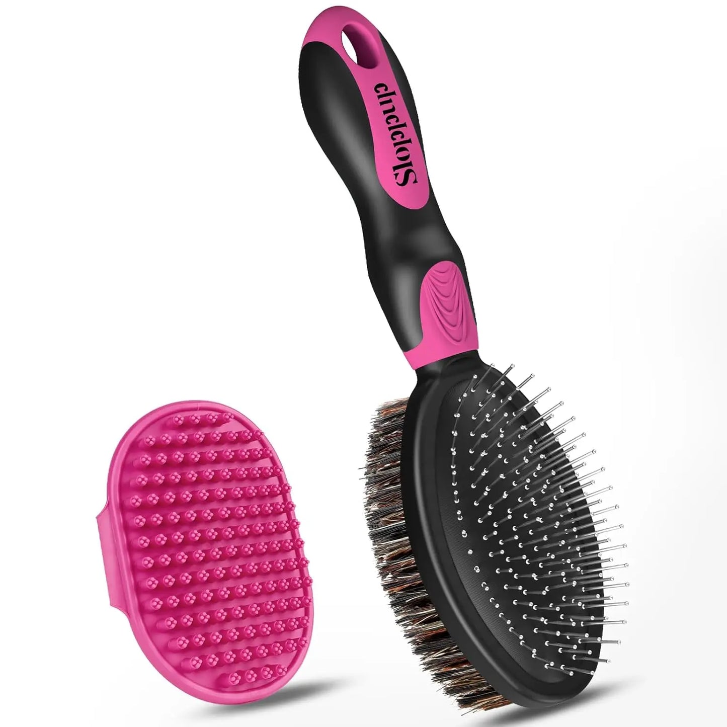2PCS Double-Sided Dog Grooming Bath Brush Set - Health and Tech Solutions 25