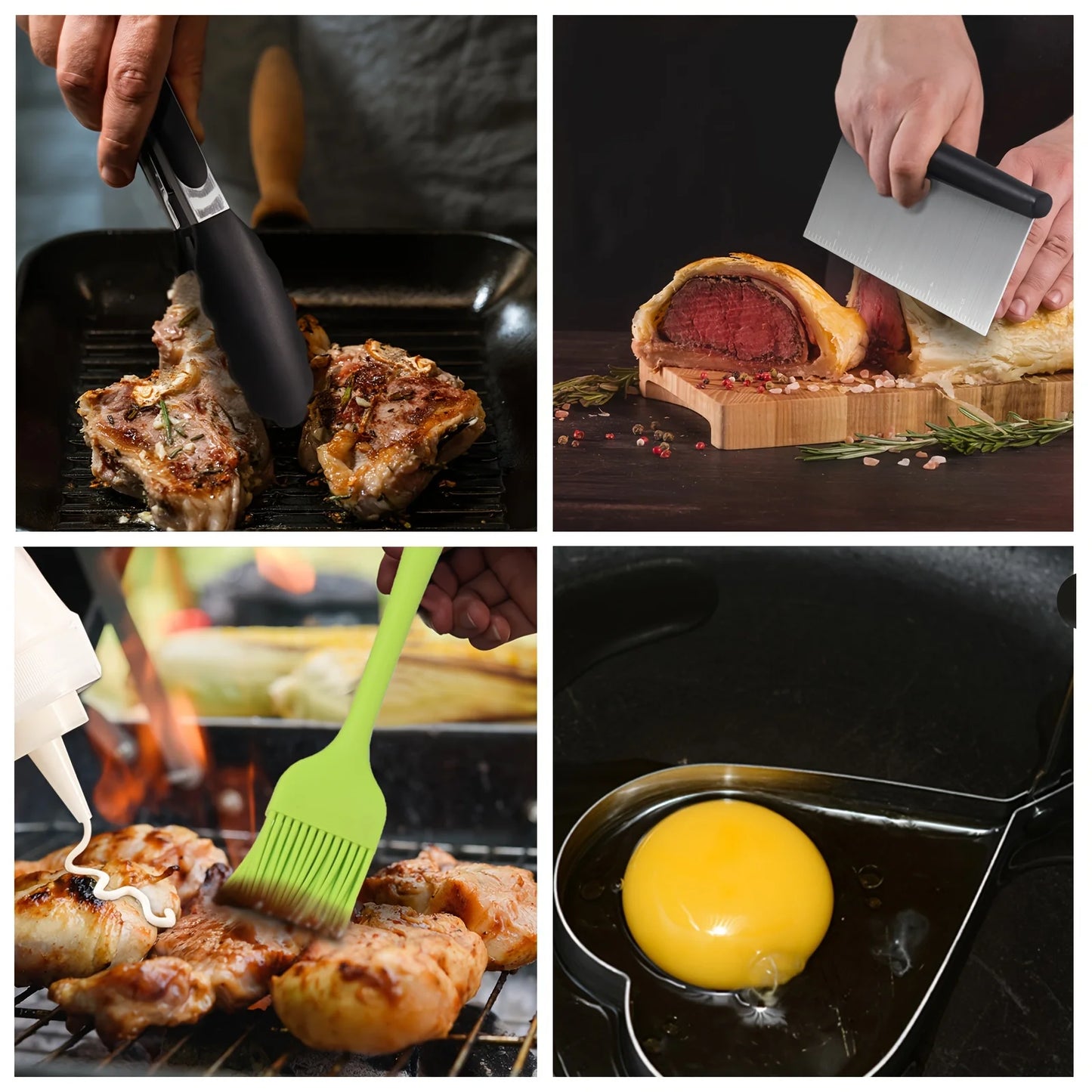 15-Piece Stainless Steel Grill Tool Set for Outdoor Cooking - Health and Tech Solutions 25