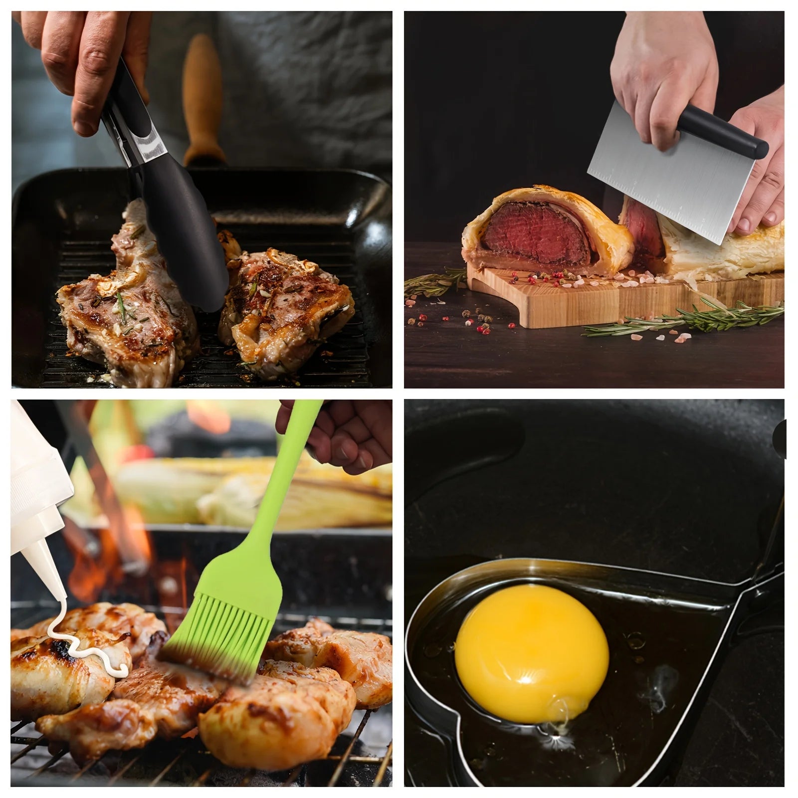 15-Piece Stainless Steel Grill Tool Set for Outdoor Cooking - Health and Tech Solutions 25