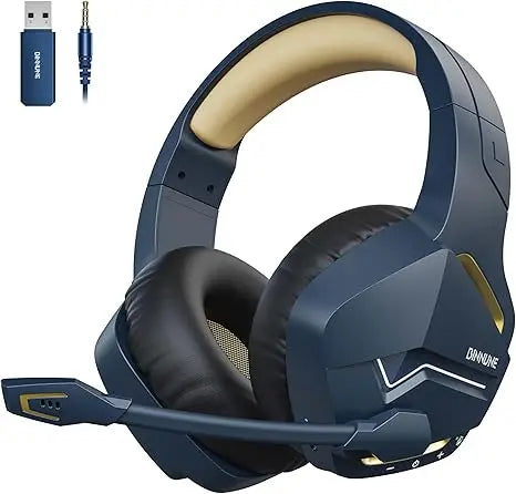BINNUNE BW01 Wireless Gaming Headset with Mic for PC PS4 PS5 - Health and Tech Solutions 25