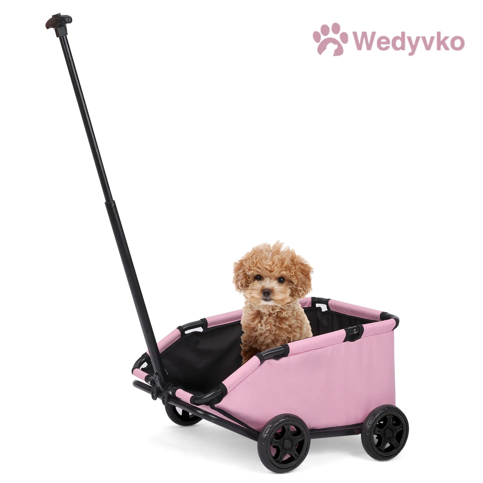 Folding Pet Stroller with 360 Degree Rotating Wheels for Dogs - Health and Tech Solutions 25
