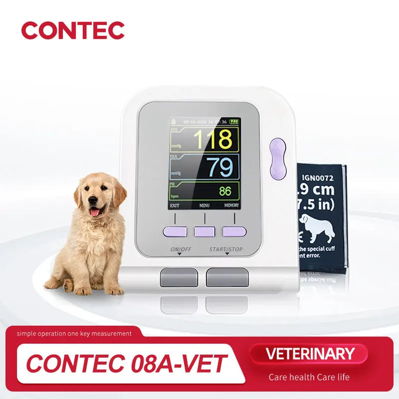 CONTEC Vet Electronic Sphygmomanometer Automatic Blood Pressure Monitor Tonometer CONTEC08A-VET - Health and Tech Solutions 25