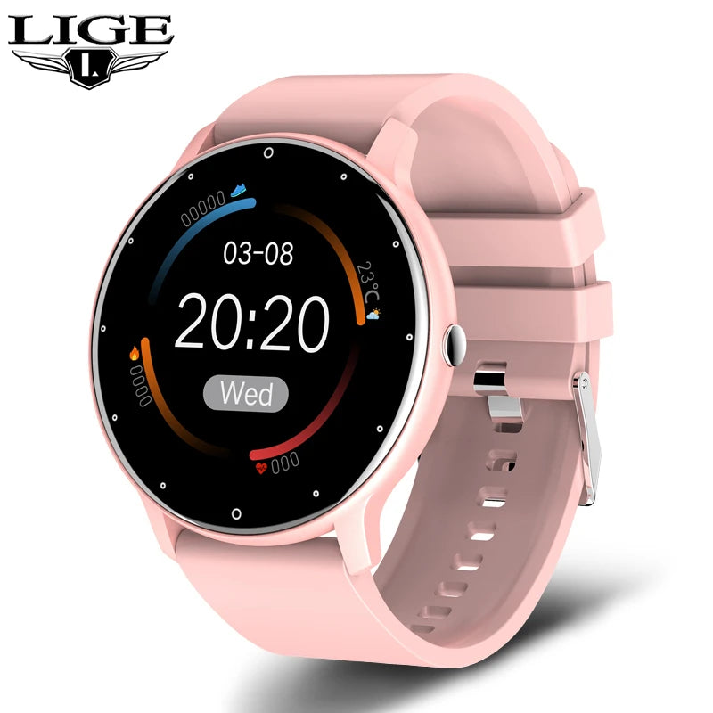 LIGE 2025 New Smart Watch Men Full Touch Screen Sport Fitness - Health and Tech Solutions 25