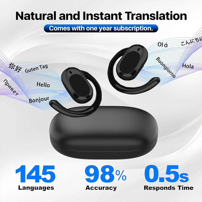 AI Language Translator Earbuds for Travel and Learning - Health and Tech Solutions 25