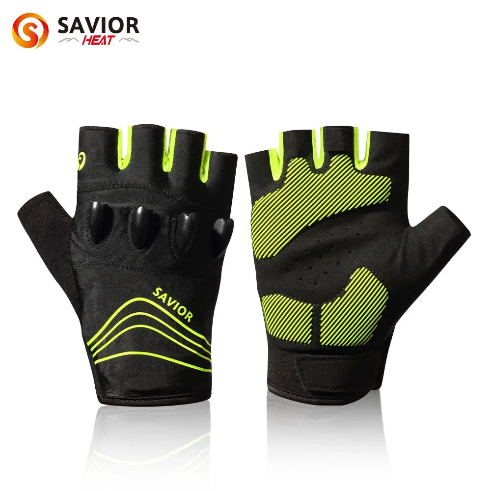 Savior Outdoor Sports Half Finger LED Cycling Gloves - Health and Tech Solutions 25