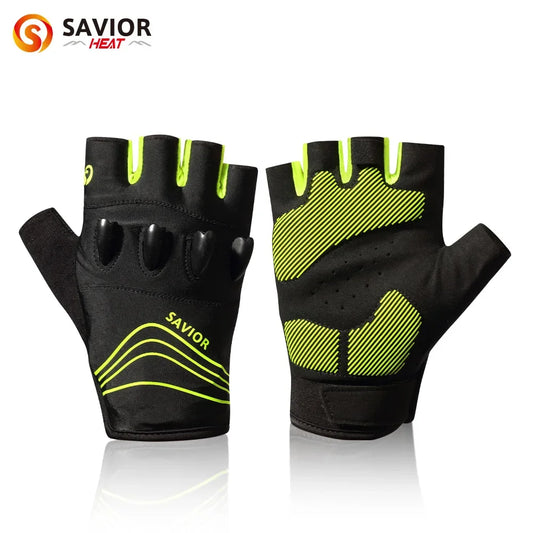 Savior Outdoor Sports Half Finger LED Cycling Gloves - Health and Tech Solutions 25