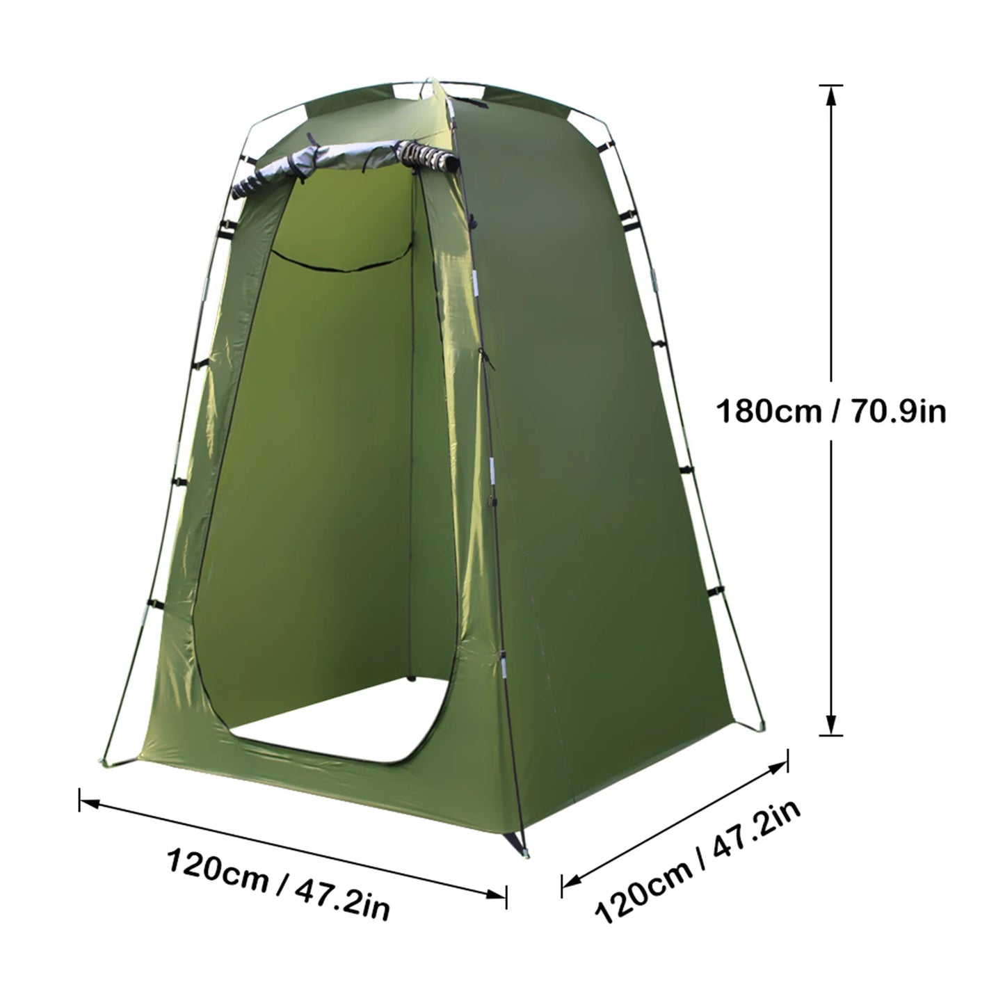 Building Pop Up Shower Tent Privacy Changing Room Camping - Health and Tech Solutions 25