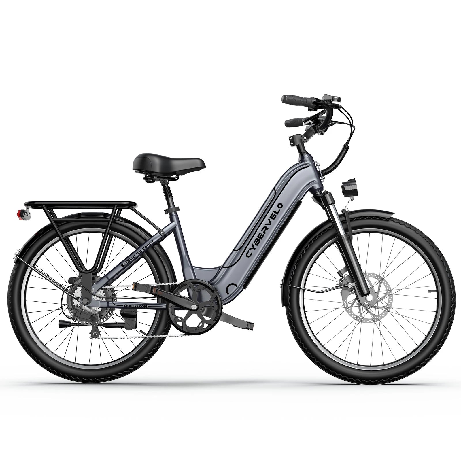 CYBERVELO Electric Bike 7 Speed With Removable Battery - Health and Tech Solutions 25