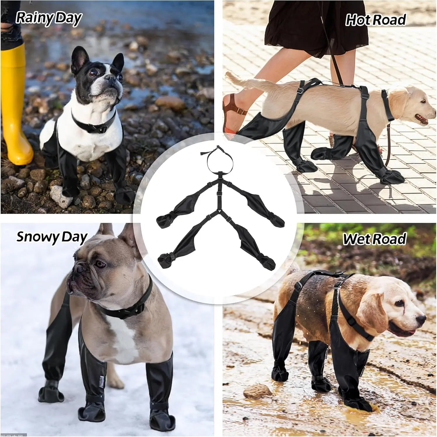 CN Guangdong Waterproof Dog Paw Boot Leggings For Walking - Health and Tech Solutions 25