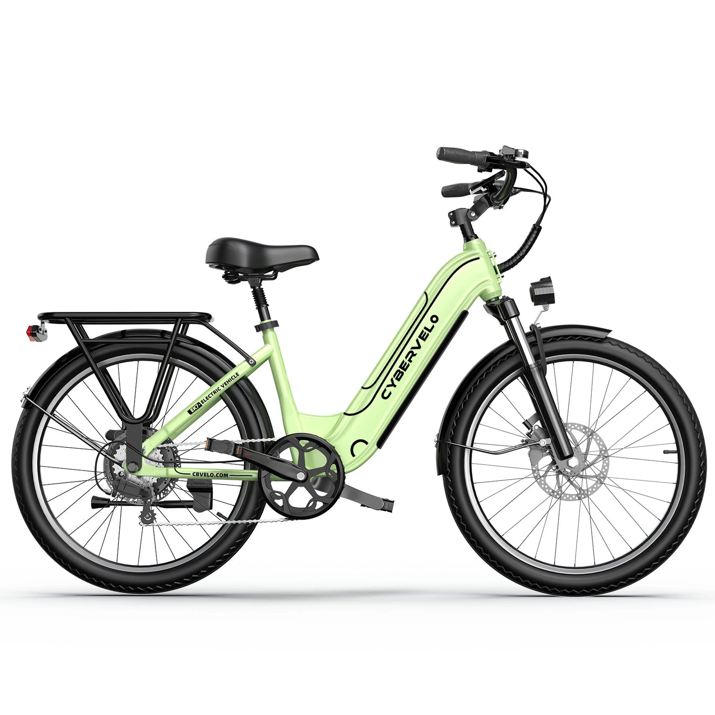 CYBERVELO Electric Bike 7 Speed With Removable Battery - Health and Tech Solutions 25