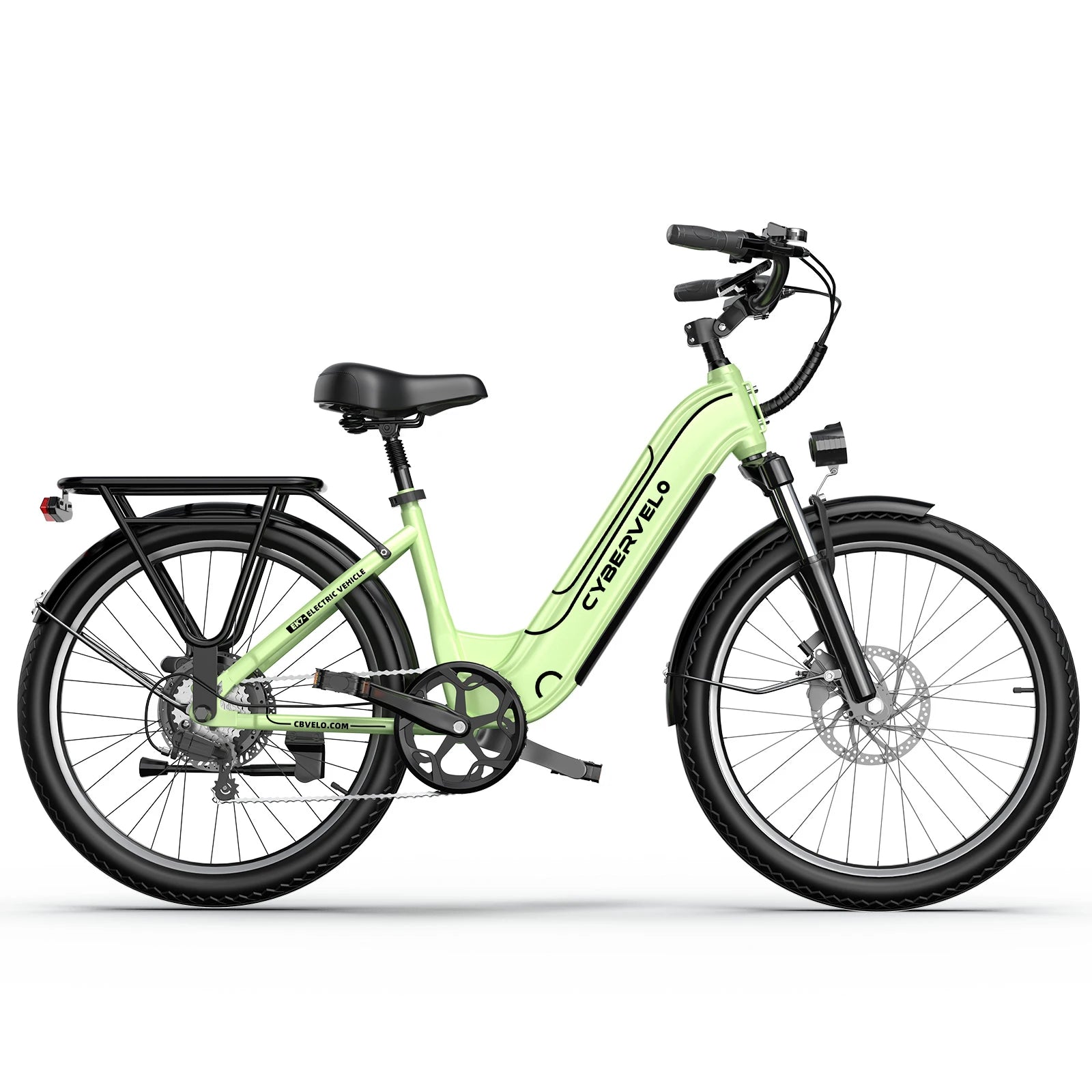 CYBERVELO Electric Bike 7 Speed With Removable Battery - Health and Tech Solutions 25
