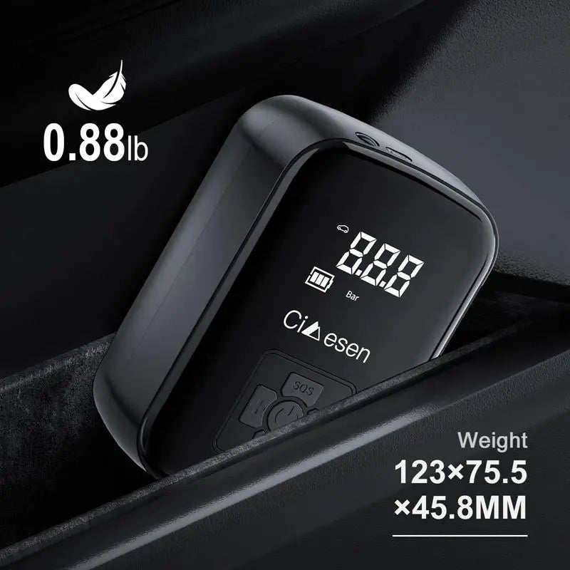 1pc Car Wireless Air Pump 150PSI Portable Electric Tire Inflator - Health and Tech Solutions 25