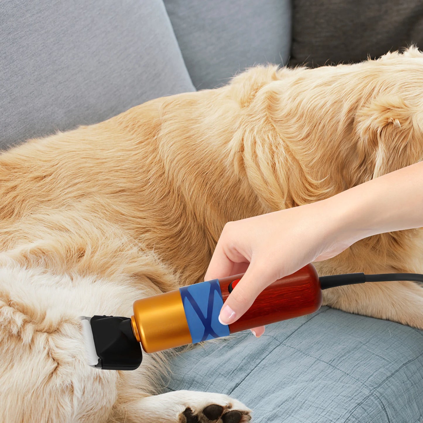 Pet Hair Clipper Low Noise High Efficiency Professional Electric Variable Speed Hair Shearing for Sheep Dogs Cats - Health and Tech Solutions 25