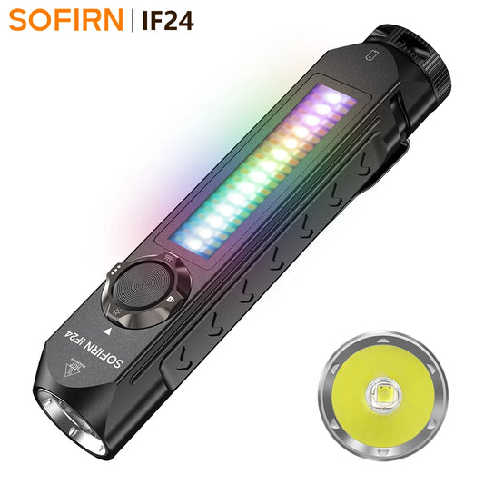 Sofirn IF24 RGB Light SST40 2000lm LED Flashlight Torch - Health and Tech Solutions 25