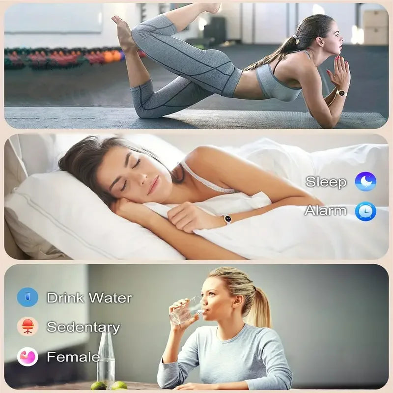 Smart Fitness Tracker Watch for Women with Full Touch Screen - Health and Tech Solutions 25