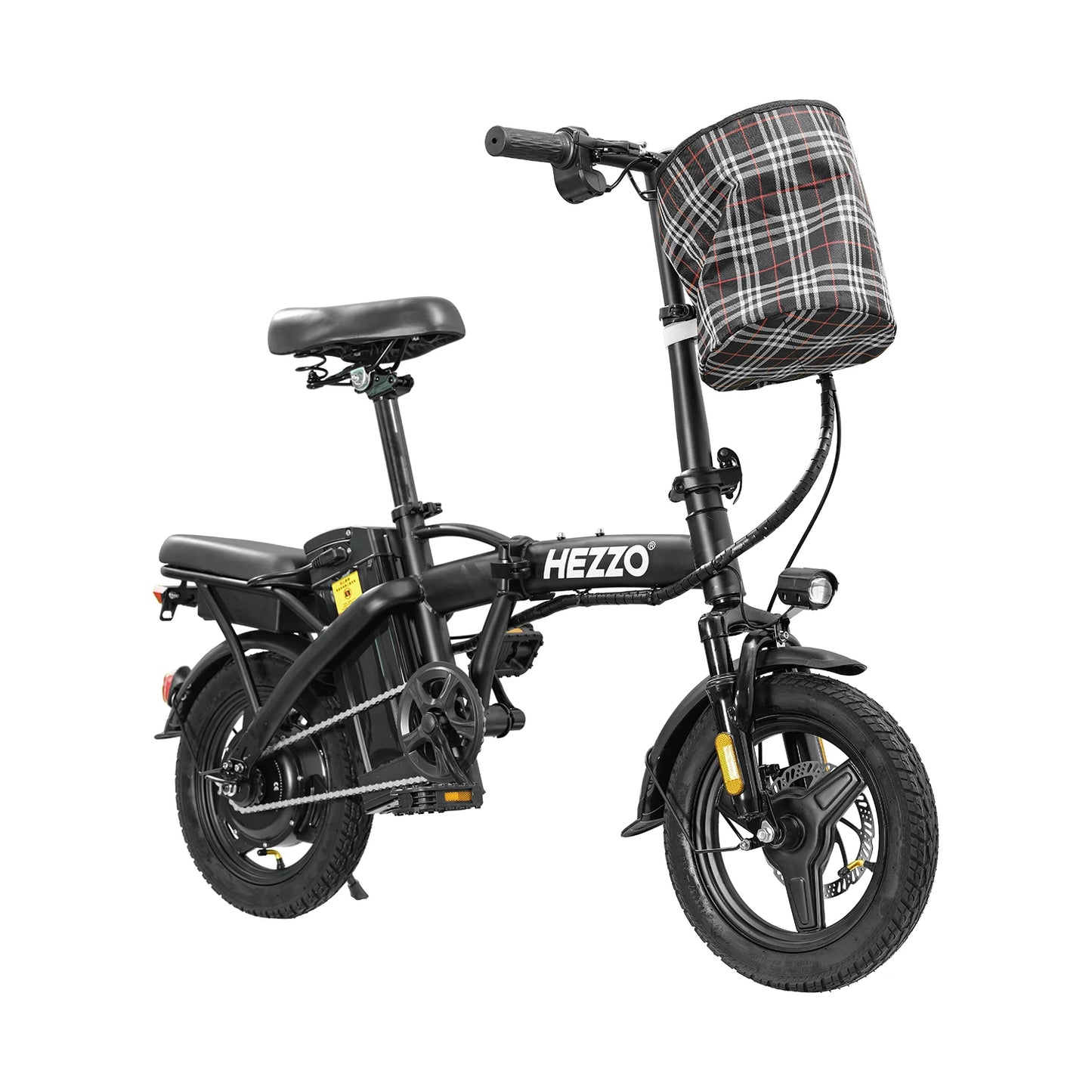 Folding Electric Bike for Adult With Basket 350W Lightweight - Health and Tech Solutions 25