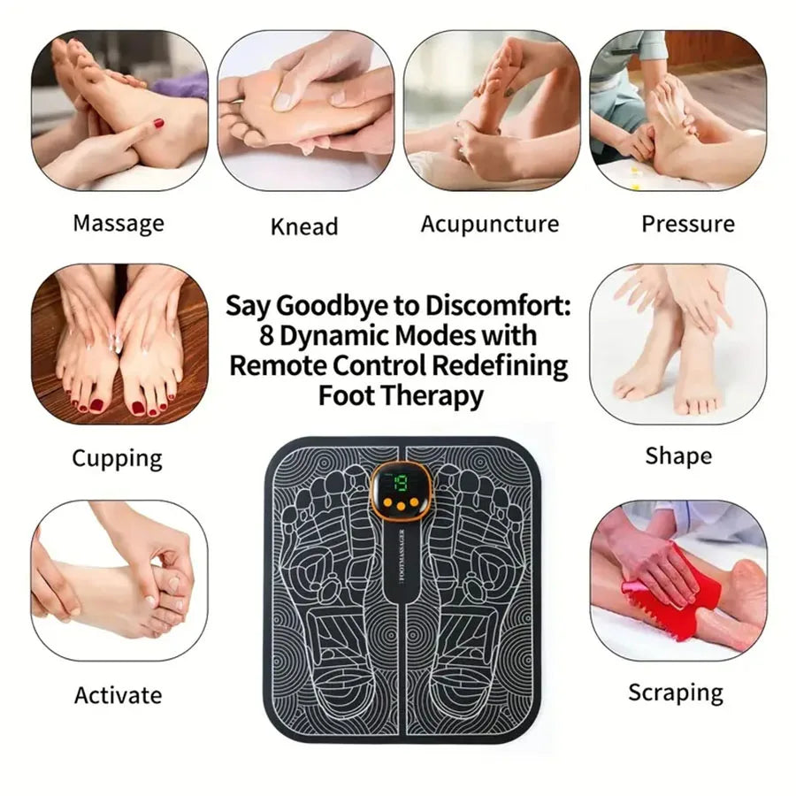 EMS Foot Massager for Muscle Relaxation with Remote Control - Health and Tech Solutions 25