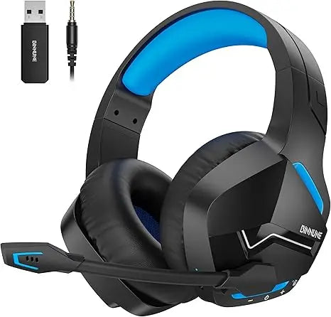 BINNUNE BW01 Wireless Gaming Headset with Mic for PC PS4 PS5 - Health and Tech Solutions 25