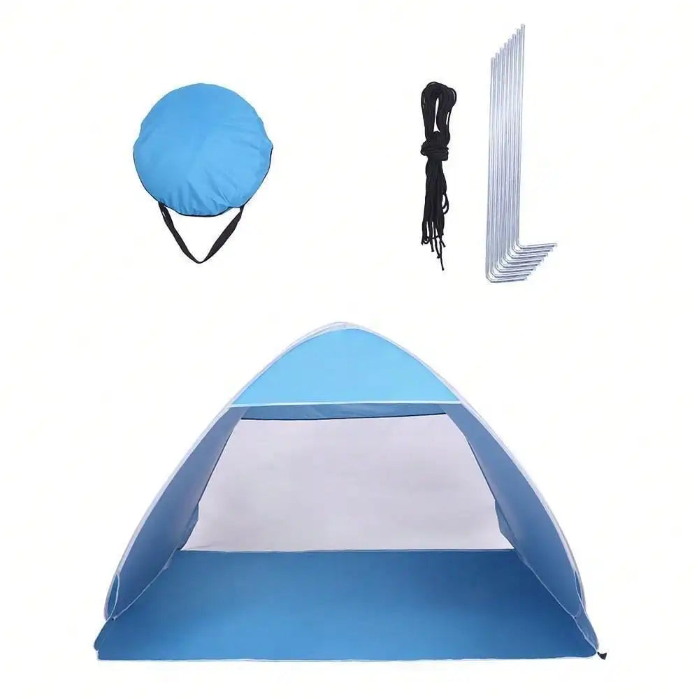 Pop Up Beach Tent Sun Shade Outdoor Camping Canopy - Health and Tech Solutions 25