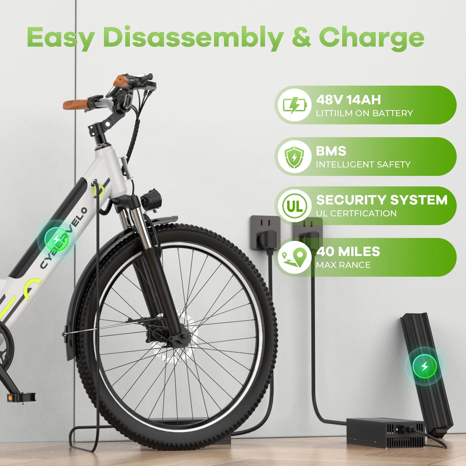 Health And Tech Solutions 25 1000 Peak Electric Bike - Health and Tech Solutions 25