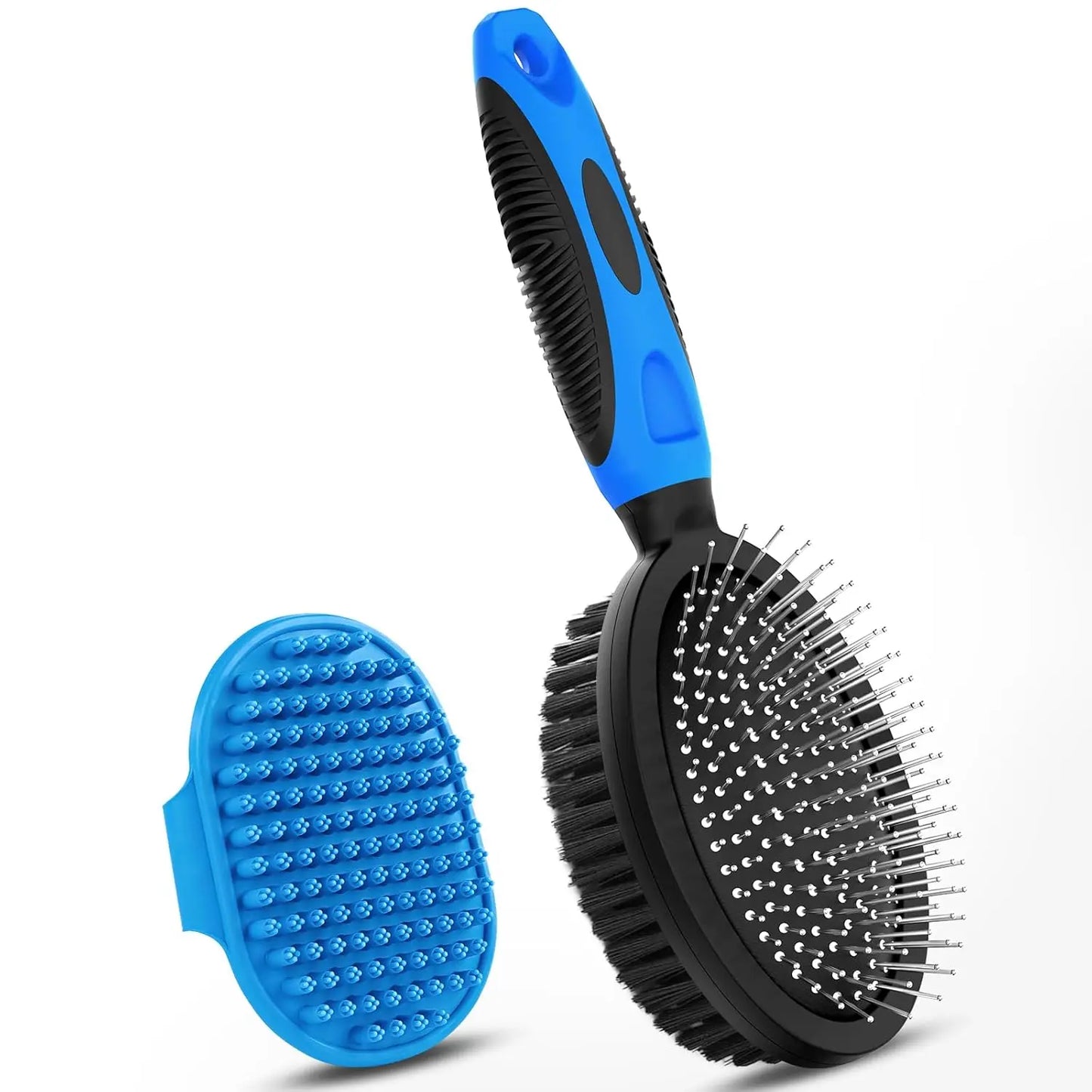 2PCS Double-Sided Dog Grooming Bath Brush Set - Health and Tech Solutions 25