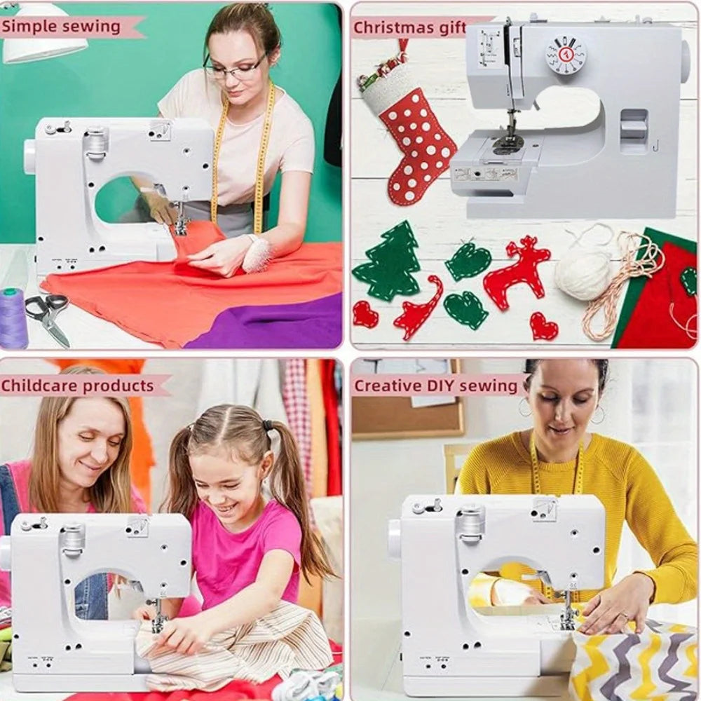 Electric Sewing Machine with 12 Built-in Stitches Mini - Health and Tech Solutions 25