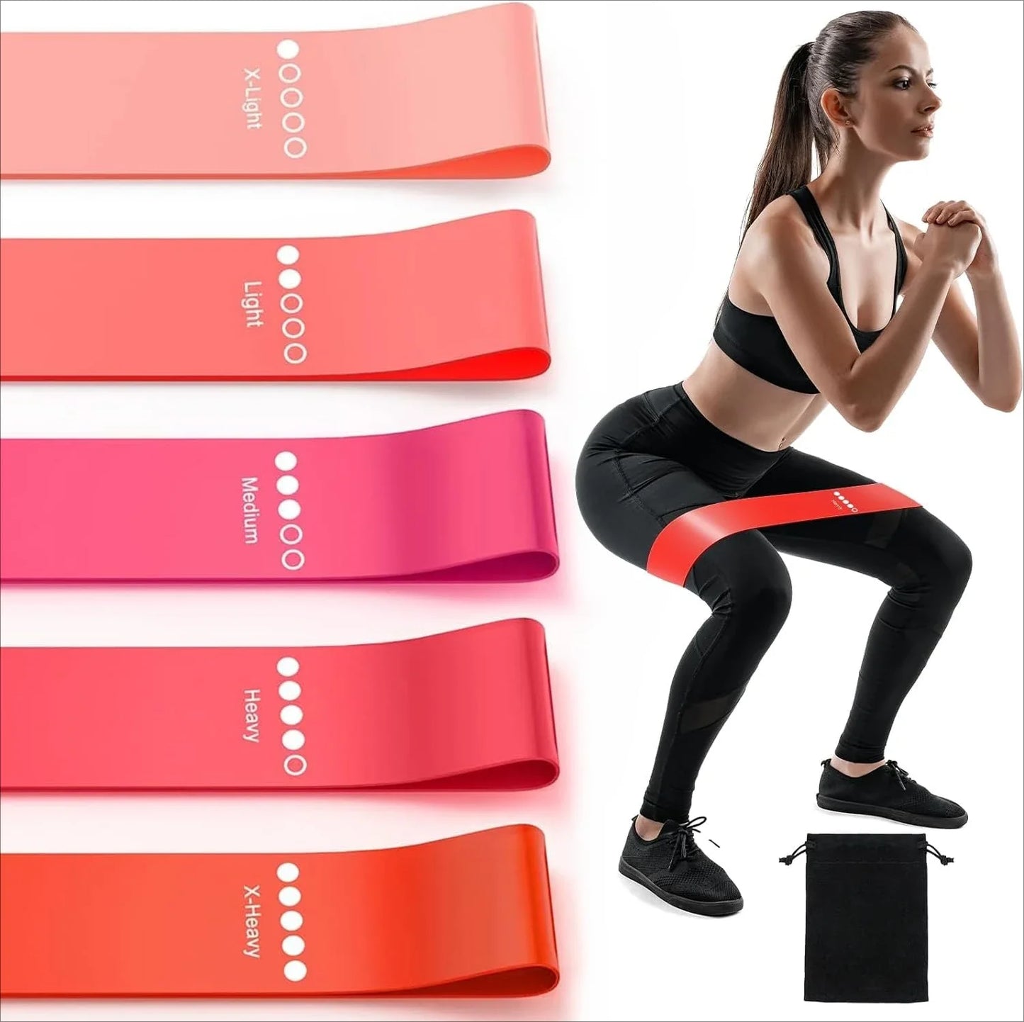 CN Resistance Bands for Exercise and Physical Therapy Loops - Health and Tech Solutions 25