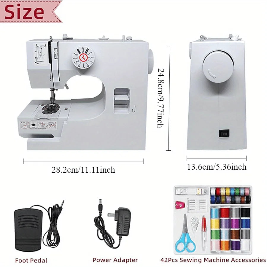 Electric Sewing Machine with 12 Built-in Stitches Mini - Health and Tech Solutions 25