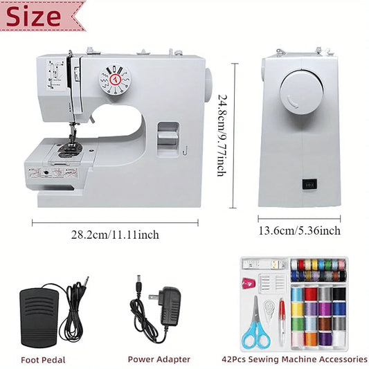 Electric Sewing Machine with 12 Built-in Stitches Mini - Health and Tech Solutions 25